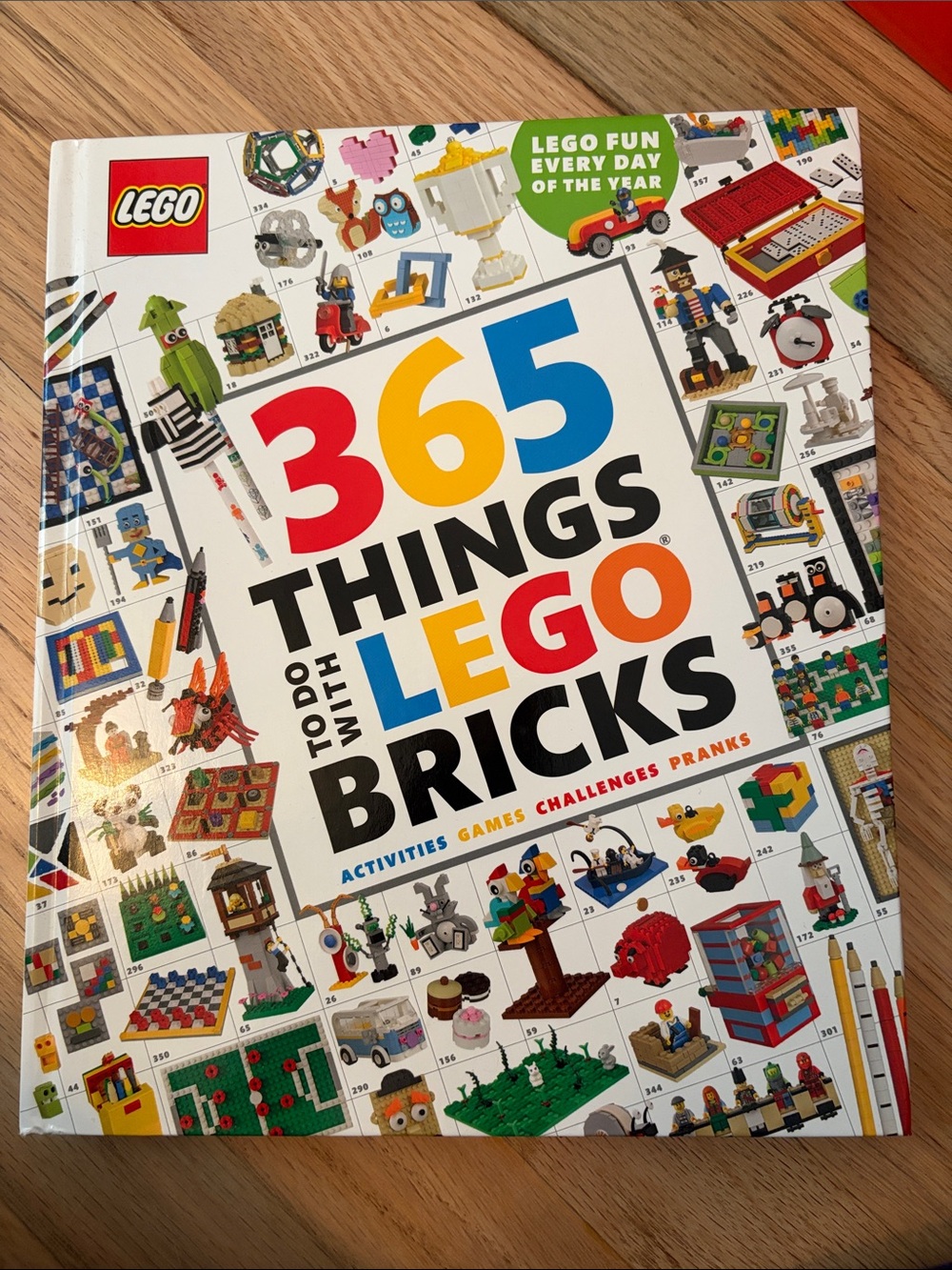 LEGO Colorful Multi-Color Illustrated Activity Book